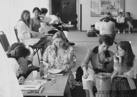 THM-BJ-11494 - Szekszárdi tanítóképző főiskola az 1990-es években.