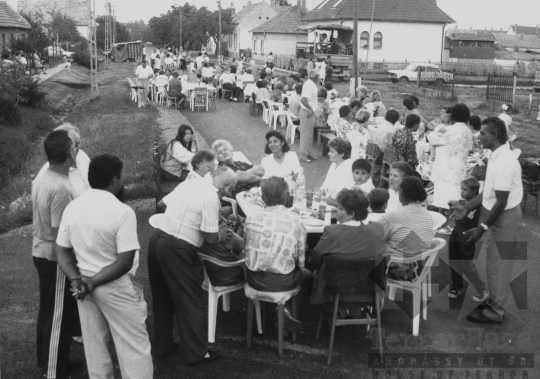 THM-BJ-11702 - Utcabál Bátaszéken az 1980-as években