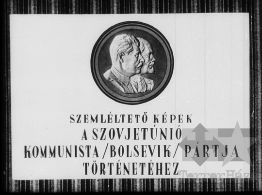 THM-DIA-2013.20.10.02 - Szemléltető képek a Szovjetunió kommunista (bolsevik) pártja történetéhez (1914-1917)