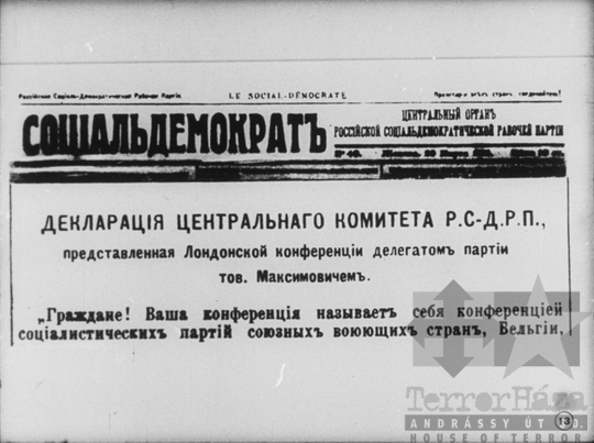 THM-DIA-2013.20.10.17 - Szemléltető képek a Szovjetunió kommunista (bolsevik) pártja történetéhez (1914-1917)