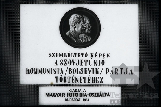 THM-DIA-2013.20.5.01 - Szemléltető képek a Szovjetunió kommunista (bolsevik) pártja történetéhez (1883-1901)