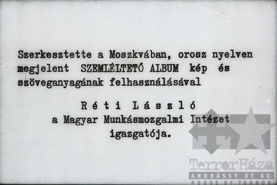 THM-DIA-2013.20.5.02 - Szemléltető képek a Szovjetunió kommunista (bolsevik) pártja történetéhez (1883-1901)