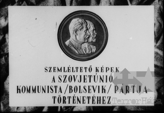 THM-DIA-2013.20.8.01 - Szemléltető képek a Szovjetunió kommunista (bolsevik) pártja történetéhez (1908-1912)