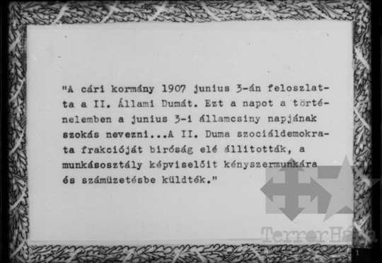 THM-DIA-2013.20.8.074 - Szemléltető képek a Szovjetunió kommunista (bolsevik) pártja történetéhez (1908-1912)