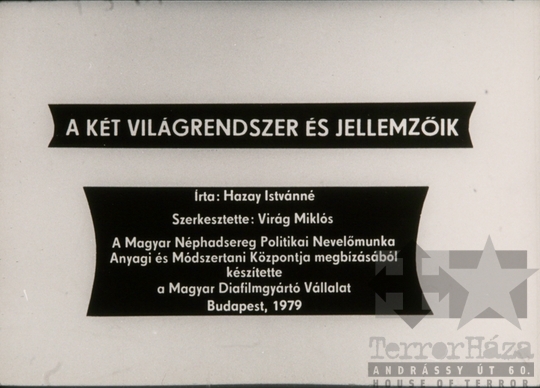 THM-DIA-2018.2.16.01  - A két világrendszer és jellemzőik