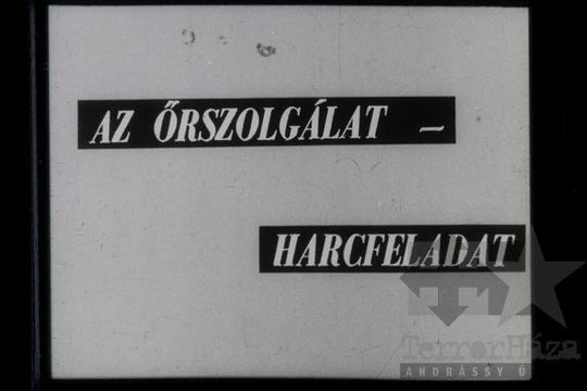 THM-DIA-2018.2.18.01 - Az őrszolgálat - harcfeladat