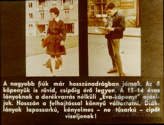 THM-DIA-2018.2.24.33 - Az óvodások és iskolások öltöztetése