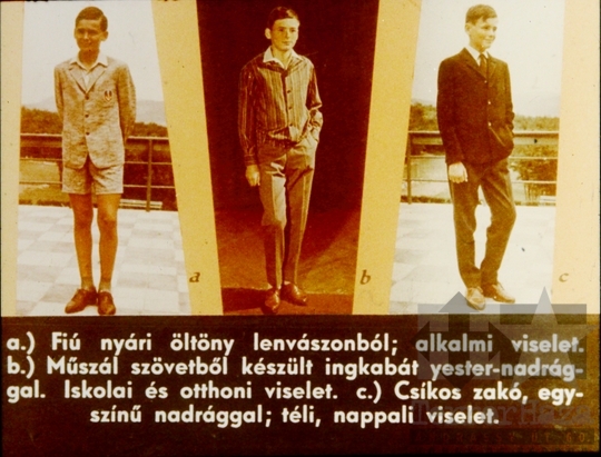 THM-DIA-2018.2.24.44 - Az óvodások és iskolások öltöztetése