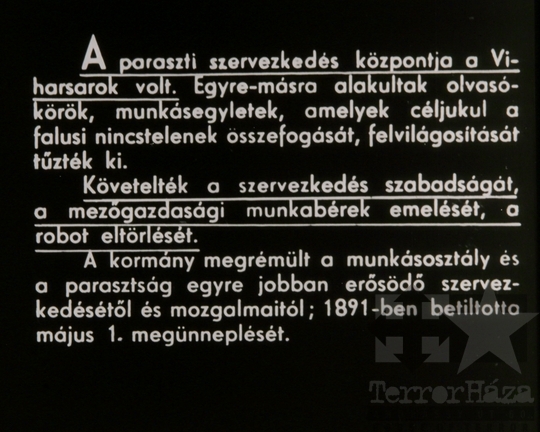 THM-DIA-2018.2.27.14 - Földmunkás- és szegényparasztmozgalmak a századfordulón (1890-1907)
