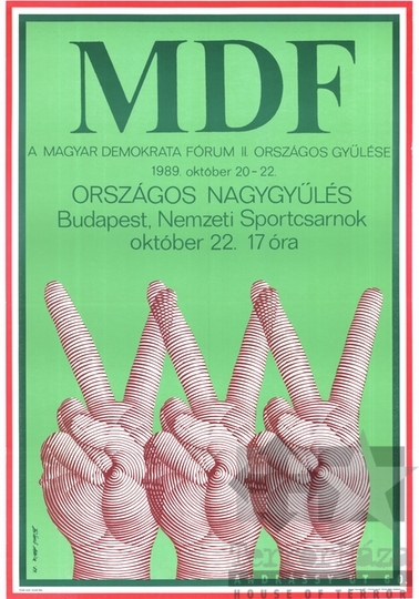 THM-PLA-2016.45.1.4 - MDF plakát - 1989