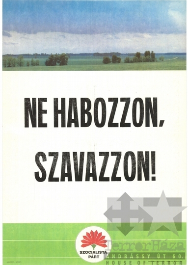 THM-PLA-2016.45.17.1 - MSZP választási plakát - 1990
