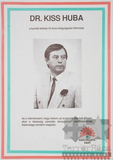 THM-PLA-2017.1.25 - MSZP választási plakát - 1990