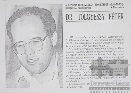 THM-PLA-2017.8.13Ta - SZDSZ választási szórólap - 1990