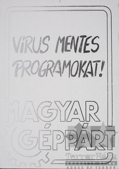 THM-PLA-2017.8.80T - Politikai plakát - 1990-es évek