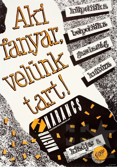 THM-PLA-2019.1.12 - Magyar Narancs plakát -1990