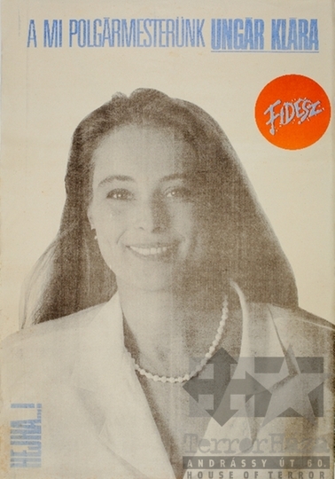 THM-PLA-2019.1.15 - Fidesz választási plakát - 1990