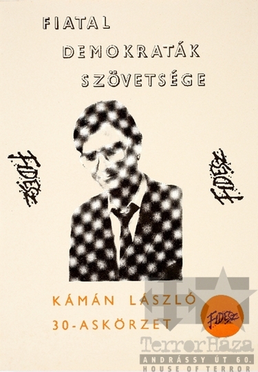 THM-PLA-2019.1.25 - Fidesz választási plakát - 1990