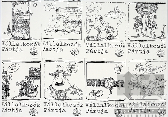 THM-PLA-2019.15.6 - Vállalkozók Pártja választási plakát - 1990