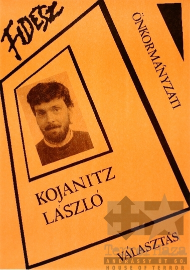 THM-PLA-2019.1.6 - Fidesz választási plakát - 1990