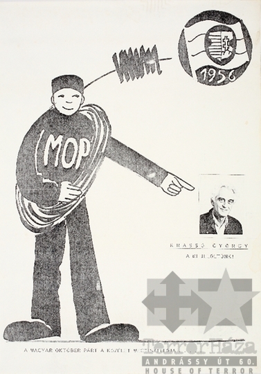 THM-PLA-2019.17.1 - Magyar Október Párt plakát - 1989-1990