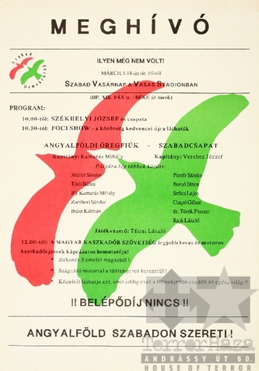 THM-PLA-2019.2.27 - SZDSZ választási plakát - 1990