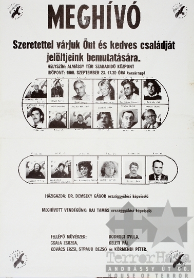 THM-PLA-2019.2.30 - SZDSZ választási plakát - 1990