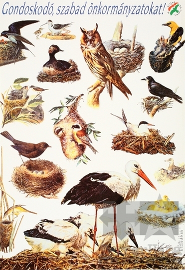 THM-PLA-2019.2.8 - SZDSZ választási plakát -1990