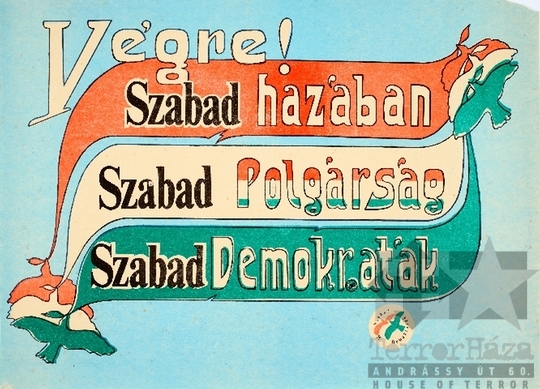 THM-PLA-2019.2.9 - SZDSZ választási plakát - 1990