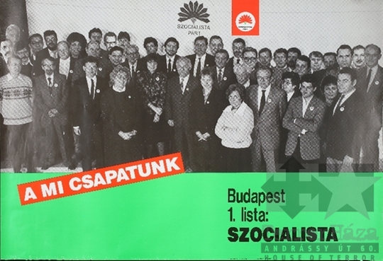 THM-PLA-2019.3.1 - MSZP választási plakát -1990