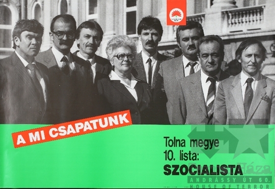 THM-PLA-2019.3.11 - MSZP választási plakát -1990