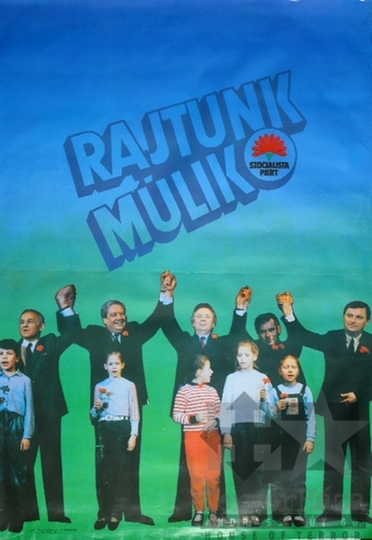 THM-PLA-2019.3.15 - MSZP választási plakát -1990