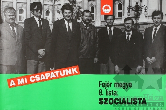 THM-PLA-2019.3.2 - MSZP választási plakát -1990