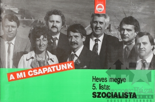 THM-PLA-2019.3.5 - MSZP választási plakát -1990