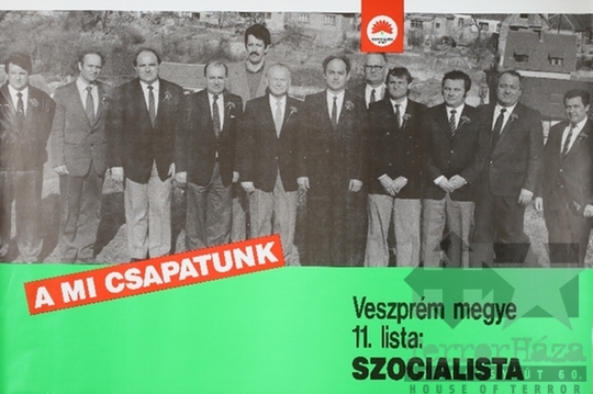 THM-PLA-2019.3.9 - MSZP választási plakát -1990