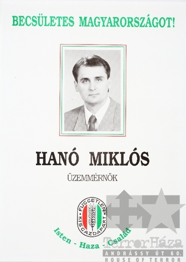 THM-PLA-2019.4.14 - FKgP választási plakát -1990