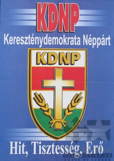THM-PLA-2019.5.2 - KDNP választási plakát - 1990