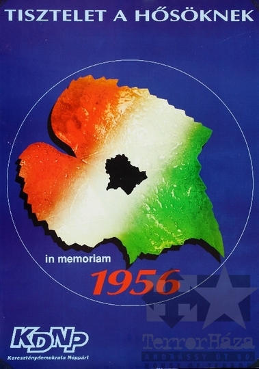 THM-PLA-2019.5.6 - KDNP plakát - 1990-es évek